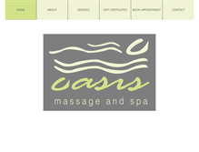 Tablet Screenshot of oasismassageandspa.com